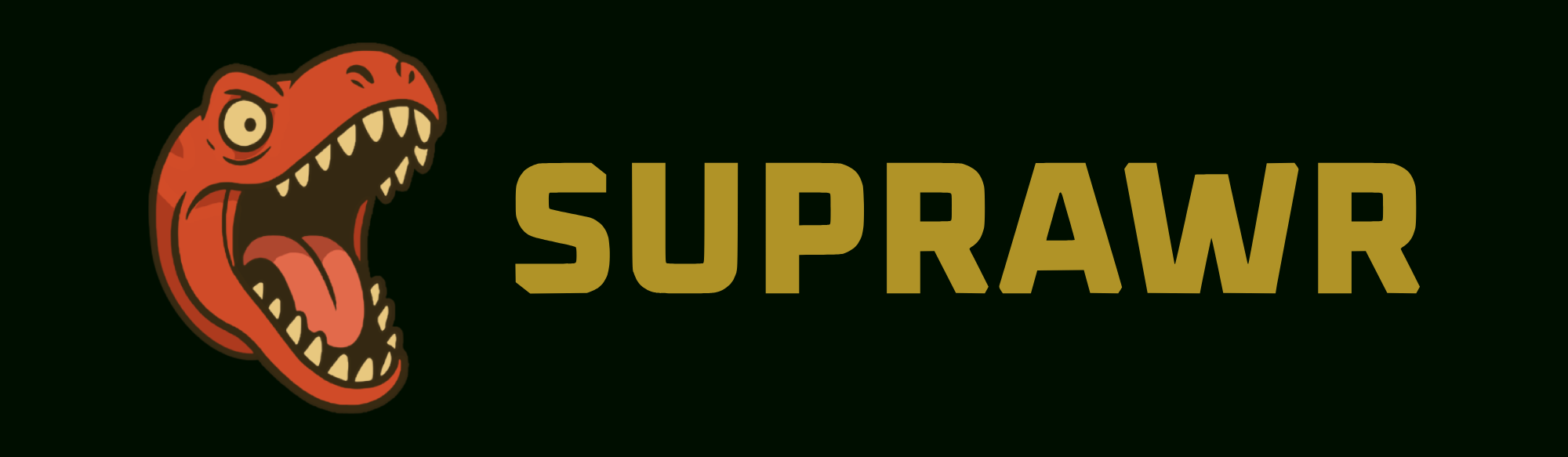 Black Background Suprawr Graphic